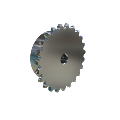 MARTIN SPROCKET 25B23SS Roller Chain Sprocket, 25 Chain, 23 Teeth, 1.836 Inch Pitch Dia., 1.969 Inch O.D., SS | AJ9MQJ