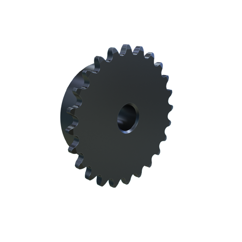 MARTIN SPROCKET 25B24 Sprocket, 25 Chain, 24 Teeth, 1.915 Inch Pitch Dia., 2.049 Inch O.D., Steel | AJ8TXH