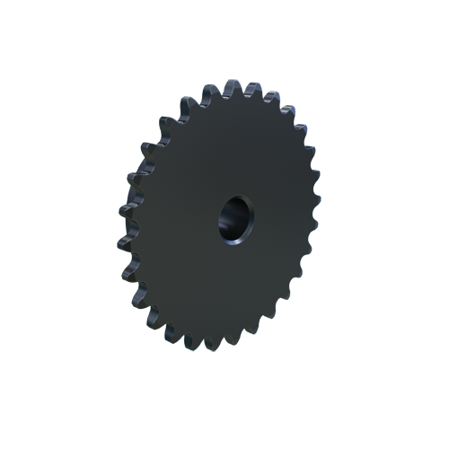 MARTIN SPROCKET 25B28 Sprocket, 25 Chain, 28 Teeth, 2.233 Inch Pitch Dia., 2.369 Inch O.D., Steel | AJ8TXP