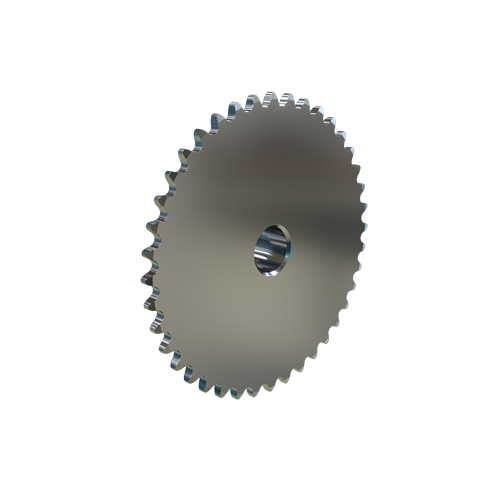 MARTIN SPROCKET 25B40SS Roller Chain Sprocket, 25 Chain, 40 Teeth, 3.187 Inch Pitch Dia., 3.327 Inch O.D., SS | AJ9AYQ