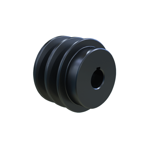 MARTIN SPROCKET 2AK25 5/8 Sheave, 0.625 Inch Bore, 2.550 Inch Outside Dia., 2 Groove, Steel | AM3KLR