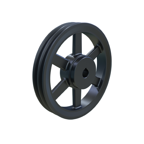 MARTIN SPROCKET 2AK84 3/4 Sheave, 0.75 Inch Bore, 8.250 Inch Outside Dia., 2 Groove, Cast Iron | BA2XUP