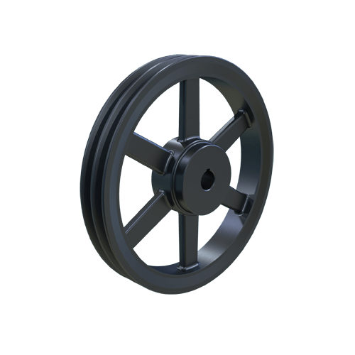 MARTIN SPROCKET 2AK94 3/4 Sheave, 0.75 Inch Bore, 9.250 Inch Outside Dia., 2 Groove, Cast Iron | AM3KNW