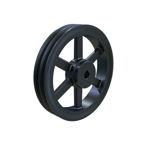 MARTIN SPROCKET 2BK100 3/4 Sheave, 0.75 Inch Bore, 9.750 Inch Outside Dia., 2 Groove, Cast Iron | AM3KPC