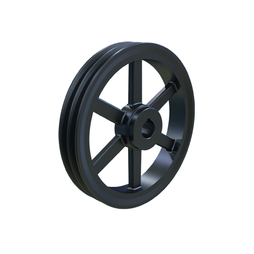 MARTIN SPROCKET 2BK110 1 3/16 Sheave, 1.188 Inch Bore, 10.750 Inch Outside Dia., 2 Groove, Cast Iron | AM3KPE