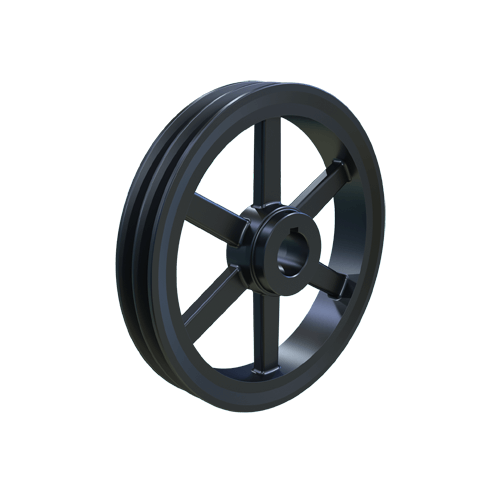 MARTIN SPROCKET 2BK110 1 7/16 Sheave, 1.438 Inch Bore, 10.750 Inch Outside Dia., 2 Groove, Cast Iron | AM3KPF