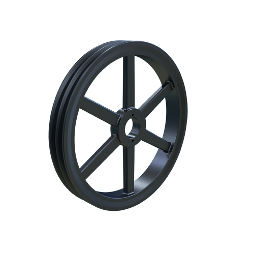 MARTIN SPROCKET 2BK130-H Sheave, 1.378 Inch Bore, 1.750 Inch Face Width, 12.750 Inch Outside Dia., Cast Iron | AM2LHM