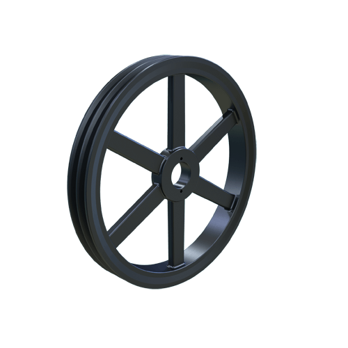 MARTIN SPROCKET 2BK140-H Sheave, 1.378 Inch Bore, 1.750 Inch Face Width, 13.750 Inch Outside Dia., Cast Iron | AM2LHN