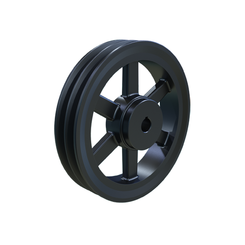 MARTIN SPROCKET 2BK90 3/4 Sheave, 0.75 Inch Bore, 8.750 Inch Outside Dia., 2 Groove, Cast Iron | BA4VEX