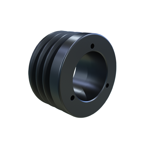 MARTIN SPROCKET 3 3V 315 SH Sheave, QD Bushing, 3.150 Inch Outside Dia., 3 Groove, 3.1 Inch Pitch Dia., Steel | AK4ZXE