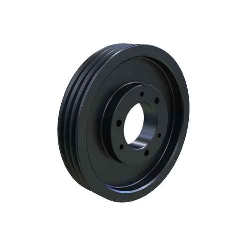 MARTIN SPROCKET 3 5V 1250 E Sheave, QD Bushing, 12.5 Inch Outside Dia., 3 Groove, 12.4 Inch Pitch Dia., Cast Iron | AK6AXE