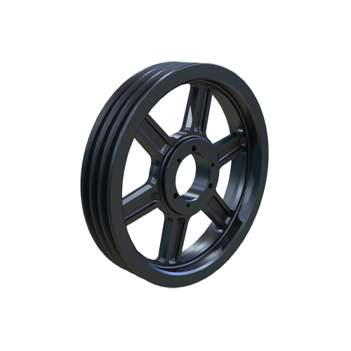 MARTIN SPROCKET 3 B 124 SK Sheave, QD Bushing, 12.750 Inch O.D., 3 Groove, 12.4 Inch Pitch Dia., Cast Iron | AK4UZF