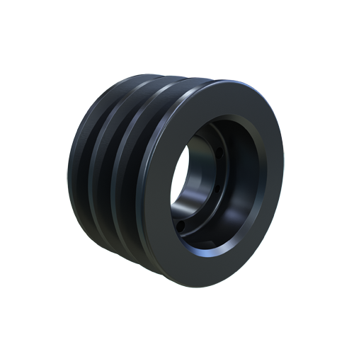 MARTIN SPROCKET 3 B 40 SH Sheave, QD Bushing, 4.350 Inch Outside Dia., 3 Groove, 4 Inch Pitch Dia., Steel | AK4UVT