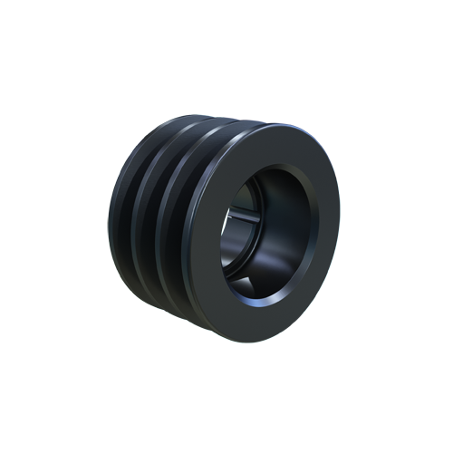 MARTIN SPROCKET 3 B 40 TB Sheave, TB Bushing, 4.350 Inch Outside Dia., 3 Groove, 4 Inch Pitch Dia., Steel | AK4XVB