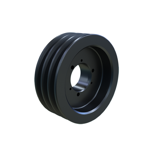 MARTIN SPROCKET 3 B 64 SD Sheave, QD Bushing, 6.750 Inch Outside Dia., 3 Groove, 6.4 Inch Pitch Dia., Steel | AK4UXW