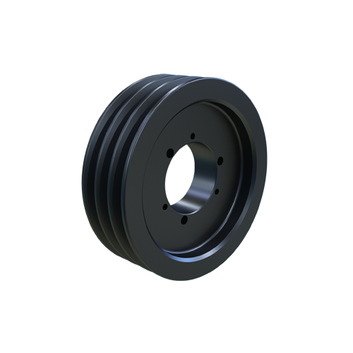 MARTIN SPROCKET 3 B 74 SK Sheave, QD Bushing, 7.750 Inch Outside Dia., 3 Groove, 7.4 Inch Pitch Dia., Cast Iron | AK4UYJ