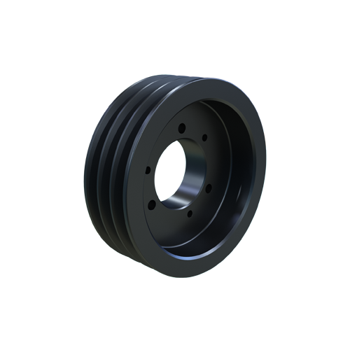 MARTIN SPROCKET 3 C 100 E Sheave, QD Bushing, 10.4 Inch Outside Dia., 3 Groove, 10 Inch Pitch Dia., Cast Iron | AK4WDV