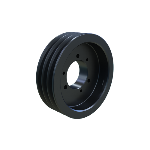 MARTIN SPROCKET 3 C 105 E Sheave, QD Bushing, 10.9 Inch Outside Dia., 3 Groove, 10.5 Inch Pitch Dia., Cast Iron | AK4WDZ