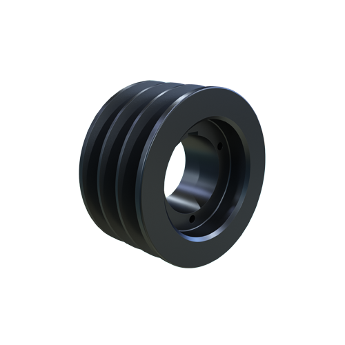 MARTIN SPROCKET 3 C 60 Q Sheave, MST Bushing, 6.4 Inch Outside Dia., 3 Groove, 6 Inch Pitch Dia., Steel | BA6LQR