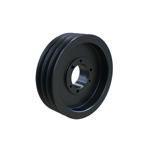 MARTIN SPROCKET 3 D 145 F Sheave, QD Bushing, 15.1 Inch Outside Dia., 3 Groove, 14.5 Inch Pitch Dia., Cast Iron | AK6EHK