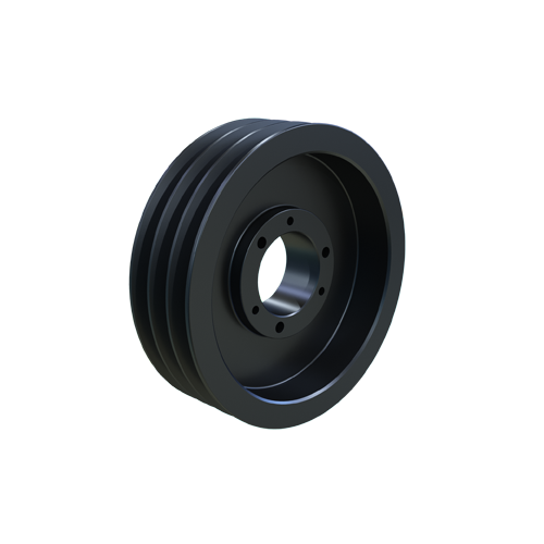 MARTIN SPROCKET 3 D 150 F Sheave, QD Bushing, 15.6 Inch Outside Dia., 3 Groove, 15 Inch Pitch Dia., Cast Iron | AK6EHN