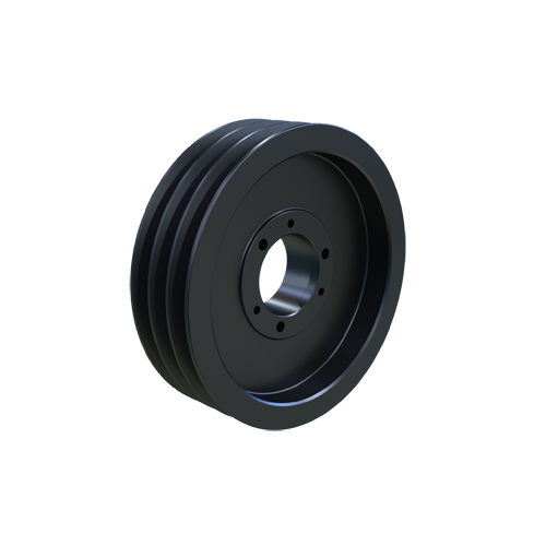 MARTIN SPROCKET 3 D 155 F Sheave, QD Bushing, 16.1 Inch Outside Dia., 3 Groove, 15.5 Inch Pitch Dia., Cast Iron | AK6EHR