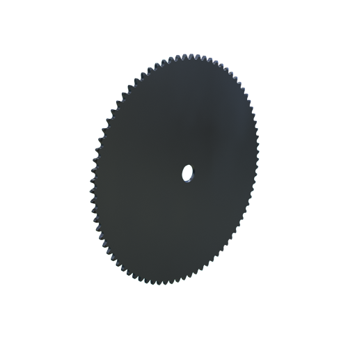 MARTIN SPROCKET 35A80 Sprocket, Stock Bore, 35 Chain, 80 Teeth, 9.552 Inch Pitch Dia., 9.769 Inch O.D., Steel | AJ8RFW