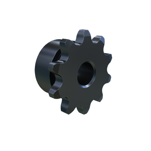 MARTIN SPROCKET 35B10 Sprocket, 35 Chain, 10 Teeth, 1.214 Inch Pitch Dia., 1.379 Inch O.D., Steel | AJ8TYM