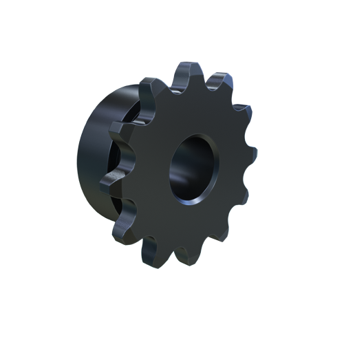 MARTIN SPROCKET 35B12 Sprocket, 35 Chain, 12 Teeth, 1.449 Inch Pitch Dia., 1.625 Inch O.D., Steel | AJ8TYU