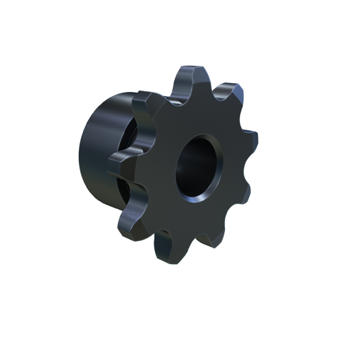 MARTIN SPROCKET 35B9 Sprocket, 35 Chain, 9 Teeth, 1.096 Inch Pitch Dia., 1.255 Inch O.D., Steel | AJ8TYJ