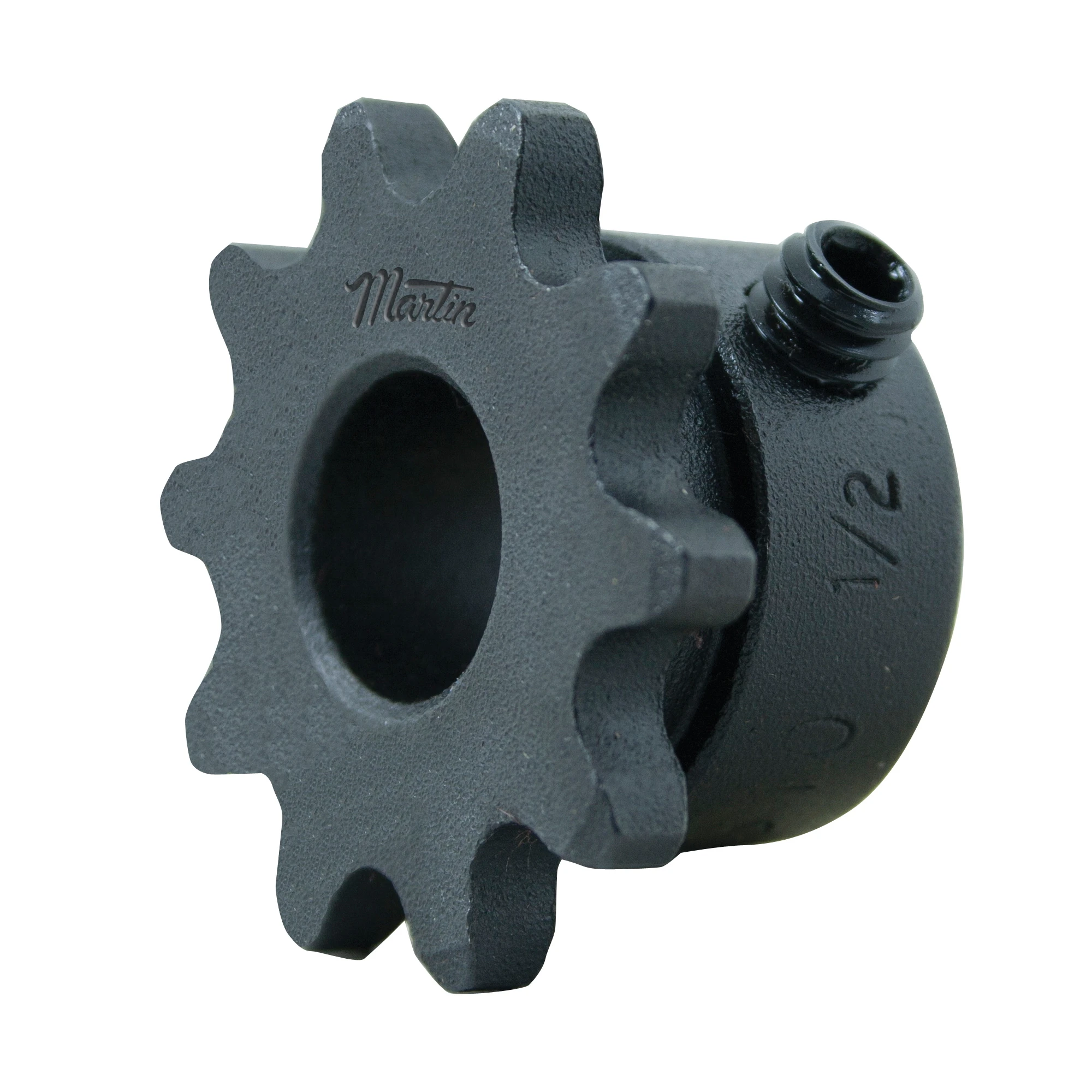 MARTIN SPROCKET 35BS10HT 1/2 Roller Chain Sprocket, 0.5 Inch Bore, 1.379 Inch Outside Dia. Steel, Hardened | AJ9GRJ