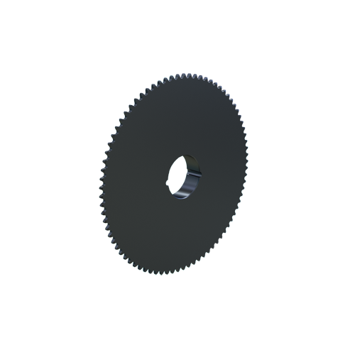 MARTIN SPROCKET 35BTB80 Sprocket, Taper, 35 Chain, 80 Teeth, 9.552 Inch Pitch Dia., 9.769 Inch O.D., Steel | AZ9MTJ