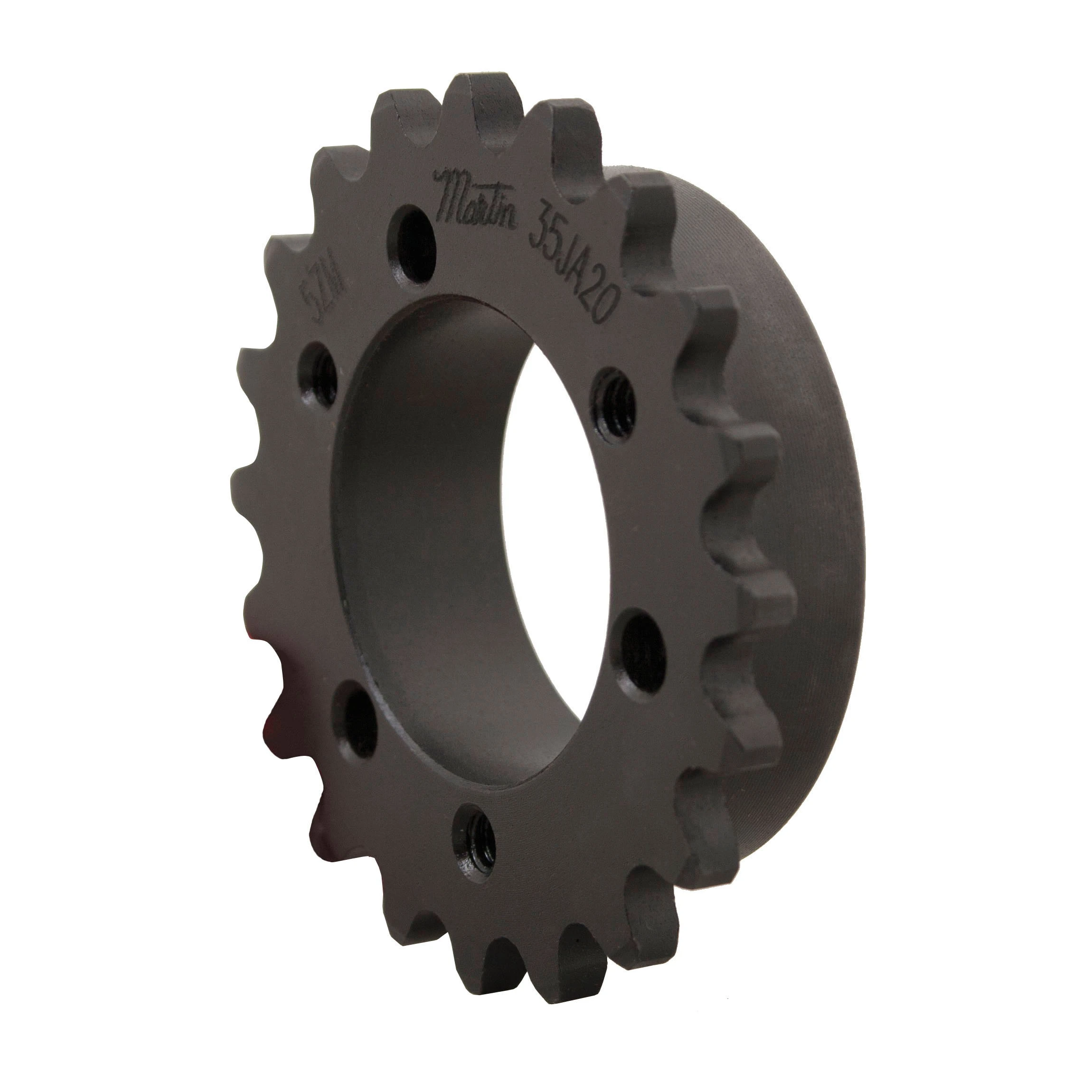MARTIN SPROCKET 35JA20 Sprocket, QD, 35 Chain, 20 Teeth, 2.397 Inch Pitch Dia., 2.593 Inch O.D., Steel | AJ8ZFB