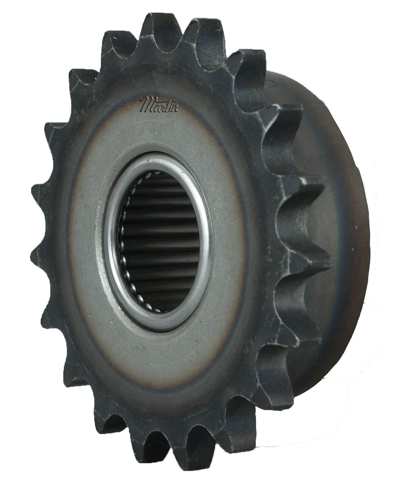 MARTIN SPROCKET 25NB19H 1/2 Needle Bearing Idler Sprocket, 19 Teeth, 1.518 Inch Pitch Dia., Steel | AL7DHT