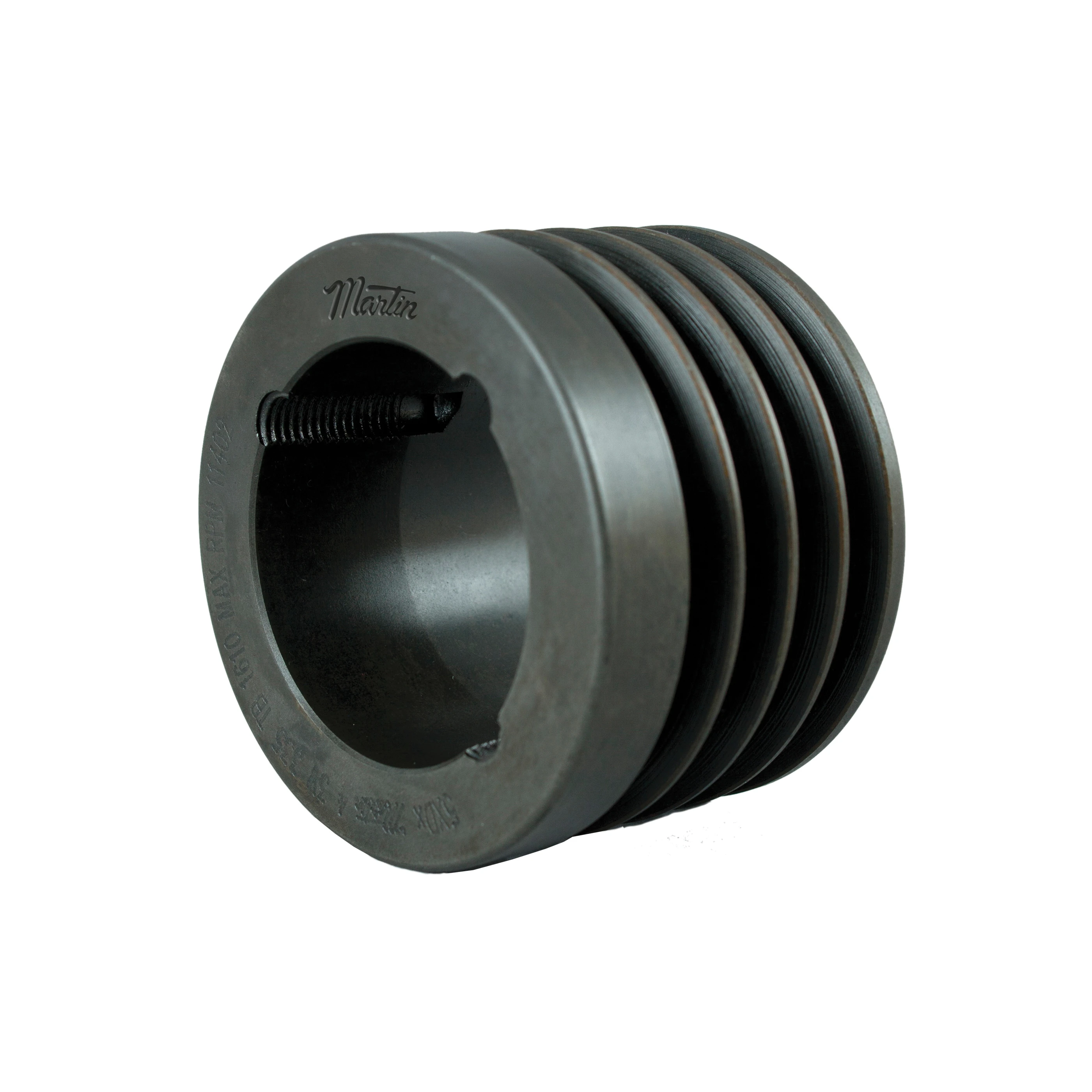 MARTIN SPROCKET 4 3V 265 TB Sheave, TB Bushing, 2.650 Inch Outside Dia., 4 Groove, 2.6 Inch Pitch Dia., Steel | AK4YUL