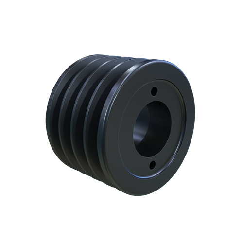 MARTIN SPROCKET 4 3V 280 G Sheave, MST Bushing, 2.8 Inch Outside Dia., 4 Groove, 2.75 Inch Pitch Dia., Steel | BA3QYV