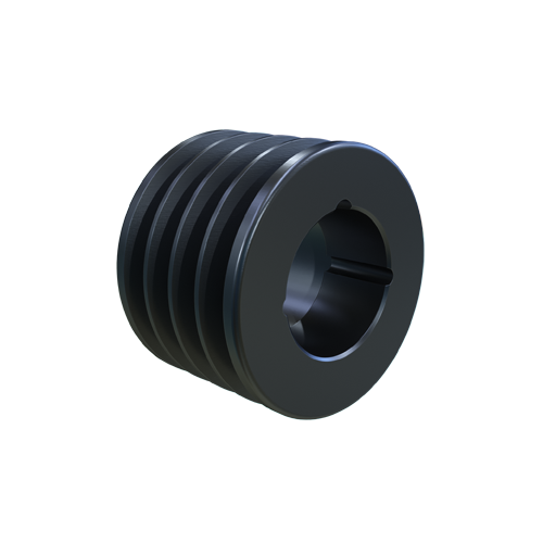 MARTIN SPROCKET 4 3V 280 TB Sheave, TB Bushing, 2.8 Inch Outside Dia., 4 Groove, 2.75 Inch Pitch Dia., Steel | AK4YUN