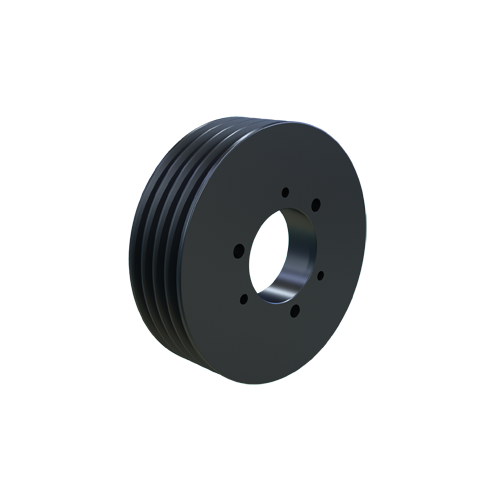 MARTIN SPROCKET 4 5V 1030 E Sheave, QD Bushing, 10.3 Inch Outside Dia., 4 Groove, 10.2 Inch Pitch Dia., Cast Iron | AK6AZJ