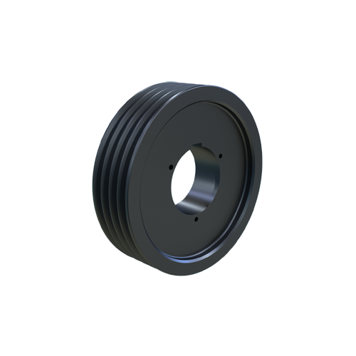 MARTIN SPROCKET 4 5V 1090 R Sheave, MST Bushing, 10.9 Inch Outside Dia., 4 Groove, 10.8 Inch Pitch Dia., Cast Iron | BA4FFZ