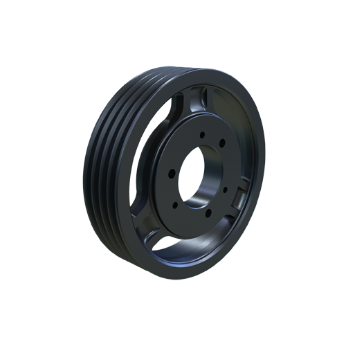 MARTIN SPROCKET 4 5V 1250 E Sheave, QD Bushing, 12.5 Inch Outside Dia., 4 Groove, 12.4 Inch Pitch Dia., Cast Iron | AK6AZQ