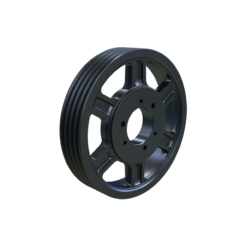 MARTIN SPROCKET 4 5V 1500 E Sheave, QD Bushing, 15 Inch Outside Dia., 4 Groove, 14.9 Inch Pitch Dia., Cast Iron | AK6AZW