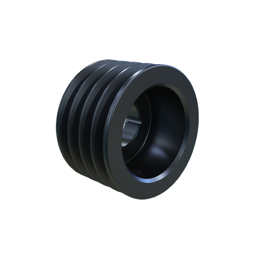 MARTIN SPROCKET 4 5V 520 TB Sheave, TB Bushing, 5.2 Inch Outside Dia., 4 Groove, 5.1 Inch Pitch Dia., Steel | BA2LYX