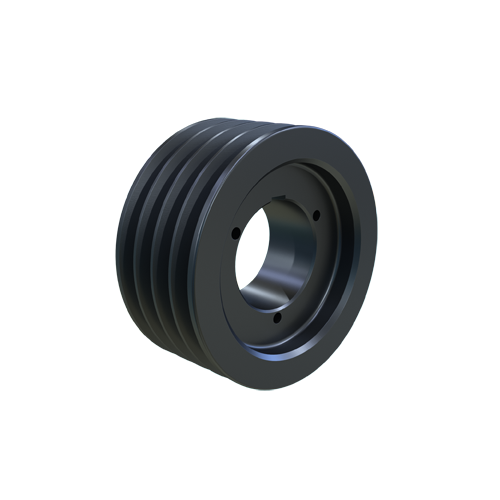 MARTIN SPROCKET 4 5V 670 Q Sheave, MST Bushing, 6.7 Inch Outside Dia., 4 Groove, 6.6 Inch Pitch Dia., Steel | BA6FKT