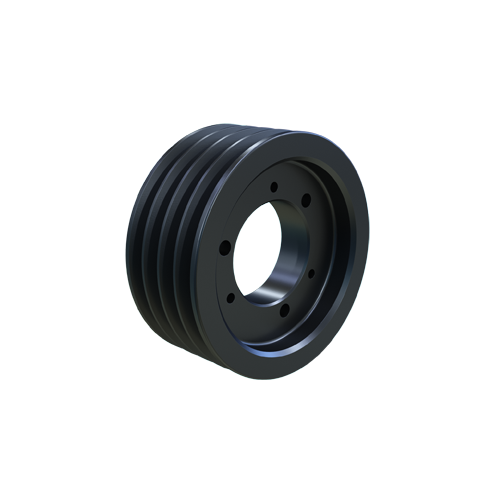 MARTIN SPROCKET 4 5V 710 SF Sheave, QD Bushing, 7.1 Inch Outside Dia., 4 Groove, 7 Inch Pitch Dia., Cast Iron | AK6AYT