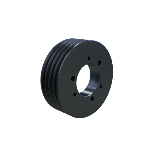 MARTIN SPROCKET 4 5V 900 E Sheave, QD Bushing, 9 Inch Outside Dia., 4 Groove, 8.9 Inch Pitch Dia., Cast Iron | AK6AZC