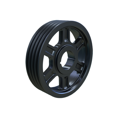 MARTIN SPROCKET 4 B 124 TB Sheave, TB Bushing, 12.750 Inch O.D., 4 Groove, 12.4 Inch Pitch Dia., Cast Iron | AK4XZD