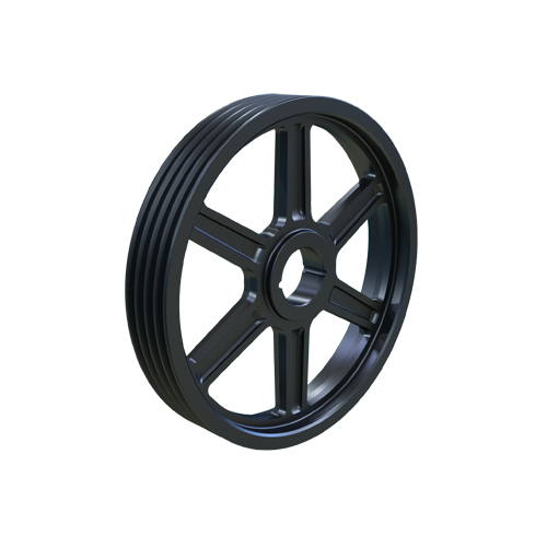 MARTIN SPROCKET 4 B 184 TB Sheave, TB Bushing, 18.750 Inch O.D., 4 Groove, 18.4 Inch Pitch Dia., Cast Iron | AZ9JFB