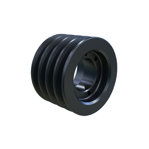 MARTIN SPROCKET 4 B 46 SD Sheave, QD Bushing, 4.950 Inch Outside Dia., 4 Groove, 4.6 Inch Pitch Dia., Steel | AK4VCD