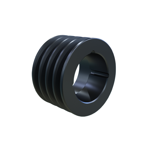 MARTIN SPROCKET 4 B 50 TB Sheave, TB Bushing, 5.350 Inch Outside Dia., 4 Groove, 5 Inch Pitch Dia., Steel | AK4XXY