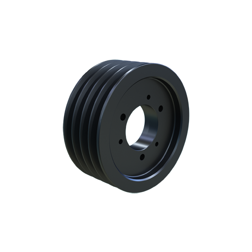 MARTIN SPROCKET 4 C 100 E Sheave, QD Bushing, 10.4 Inch Outside Dia., 4 Groove, 10 Inch Pitch Dia., Cast Iron | AK4WHB